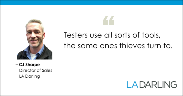 Testers use all sors of tools.